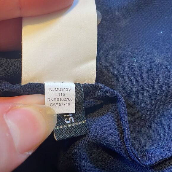 Kate Spade Night Sky Lurex Dot Mini Dress Silk - Picture 10 of 11